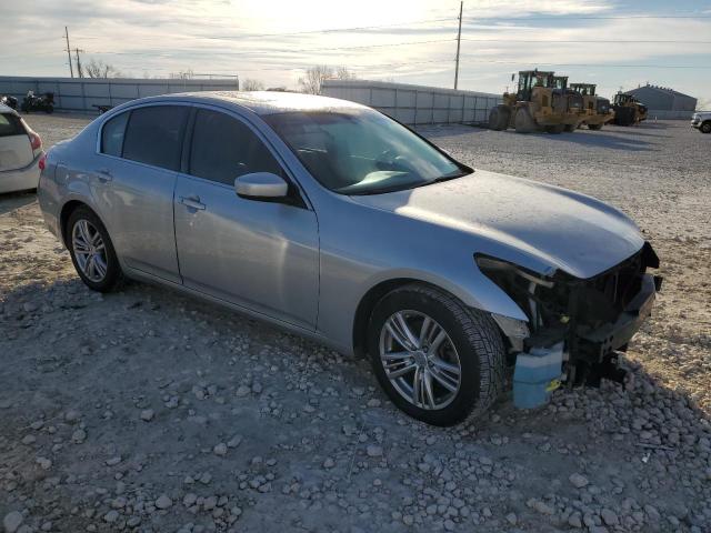 JN1CV6APXAM404921 - 2010 INFINITI G37 BASE SILVER photo 4