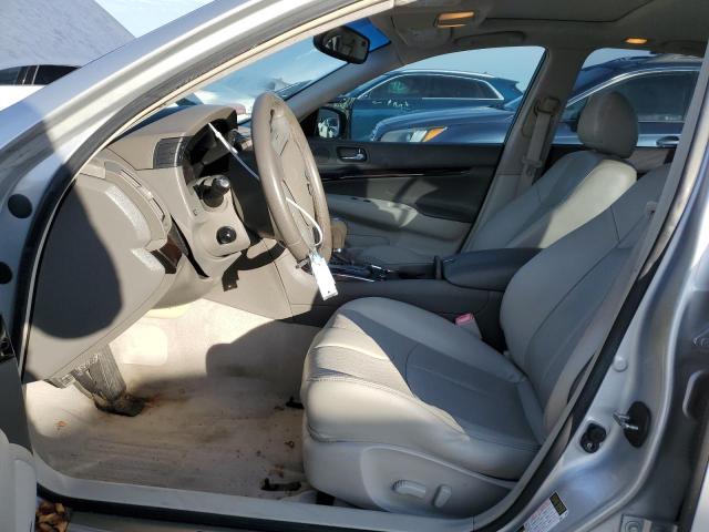 JN1CV6APXAM404921 - 2010 INFINITI G37 BASE SILVER photo 7