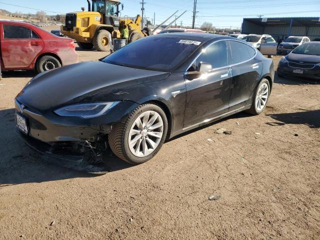 5YJSA1E21GF147946 - 2016 TESLA MODEL S BLACK photo 1