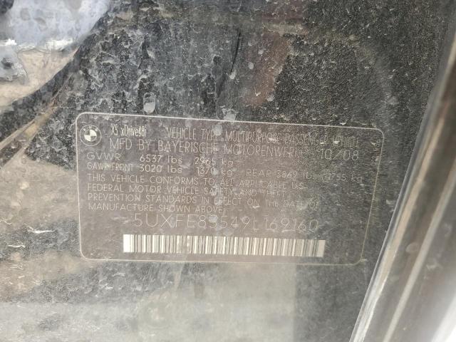 5UXFE83549L169160 - 2009 BMW X5 XDRIVE48I BLACK photo 13