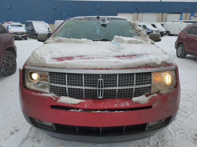 2LMDJ8JC4ABJ33219 - 2010 LINCOLN MKX RED photo 5