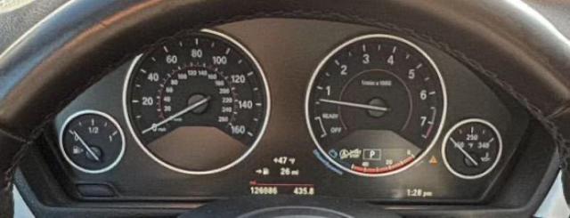 WBA3X9C52GD869588 - 2016 BMW 335 XIGT CHARCOAL photo 8