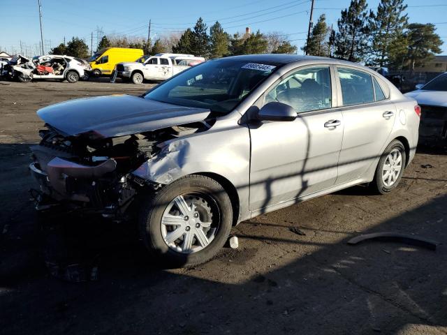 3KPA24ADXME384910 - 2021 KIA RIO LX SILVER photo 1