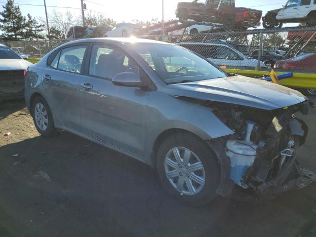 3KPA24ADXME384910 - 2021 KIA RIO LX SILVER photo 4