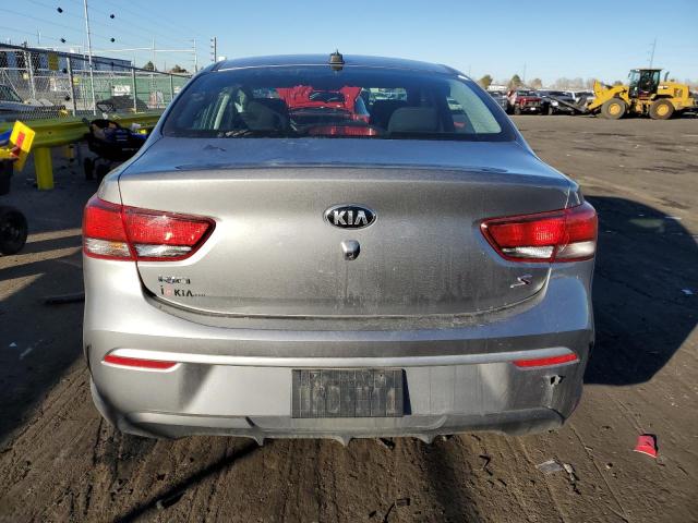 3KPA24ADXME384910 - 2021 KIA RIO LX SILVER photo 6