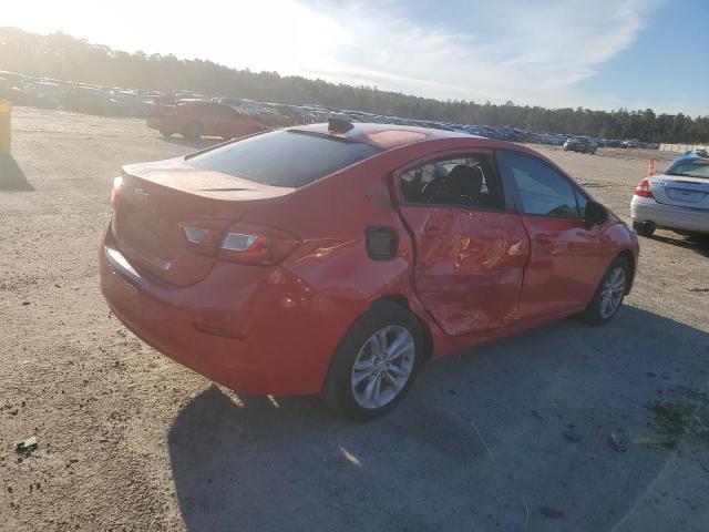 1G1BC5SM5K7142280 - 2019 CHEVROLET CRUZE LS RED photo 3