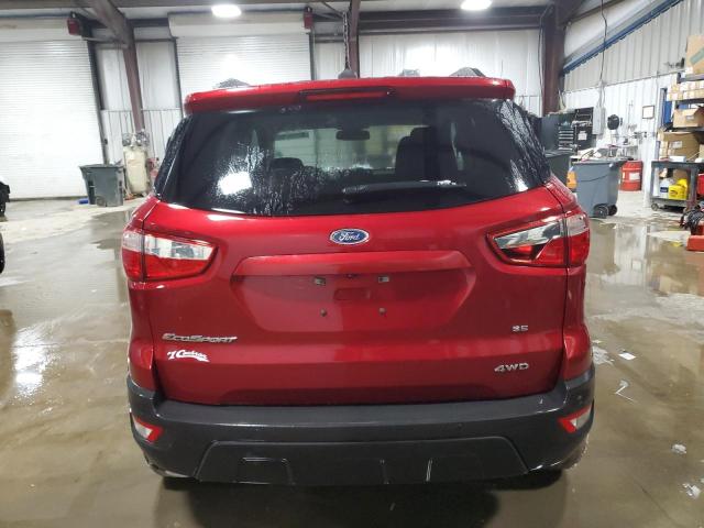 MAJ6S3GL9LC352413 - 2020 FORD ECOSPORT SE 红色 照片 6