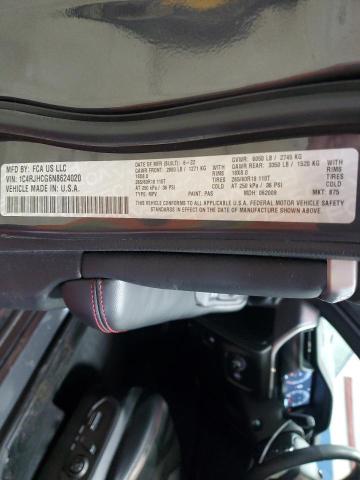 1C4RJHCG6N8624020 - 2022 JEEP GRAND CHER TRAILHAWK ნაცრისფერი ფოტო 14