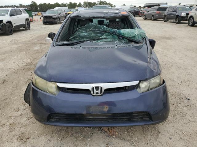 1HGFA169X8L051505 - 2008 HONDA CIVIC EXL BLUE photo 5