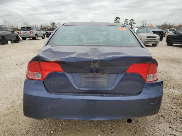 1HGFA169X8L051505 - 2008 HONDA CIVIC EXL BLUE photo 6