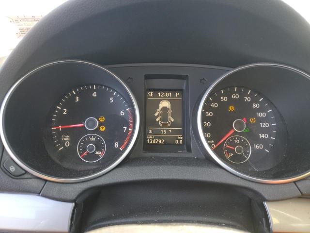 WVWDA7AJ1BW193340 - 2011 VOLKSWAGEN GOLF ვერცხლისფერი ფოტო 9