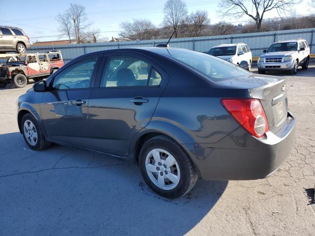 1G1JA5SH1G4122556 - 2016 CHEVROLET SONIC LS GRAY photo 2