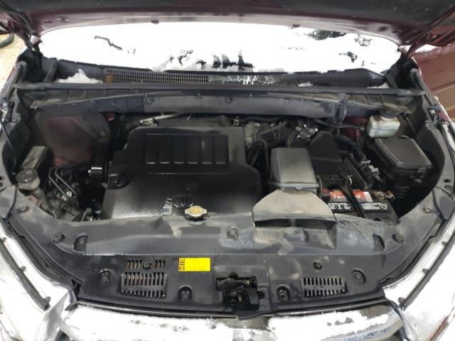 5TDJKRFH5FS101394 - 2015 TOYOTA HIGHLANDER XLE BURGUNDY photo 12