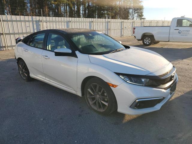 19XFC1F71LE207911 - 2020 HONDA CIVIC EXL თეთრი ფოტო 4