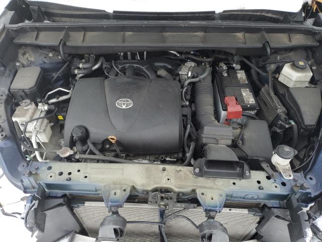 5TDGZRBH5MS554889 - 2021 TOYOTA HIGHLANDER XLE 蓝色 照片 11