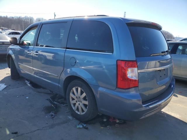 2A4RR8DG4BR798704 - 2011 CHRYSLER TOWN & COU TOURING L BLUE photo 2