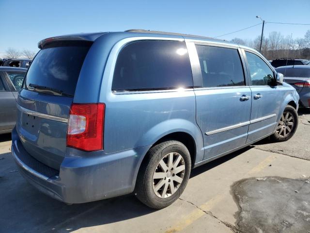 2A4RR8DG4BR798704 - 2011 CHRYSLER TOWN & COU TOURING L BLUE photo 3