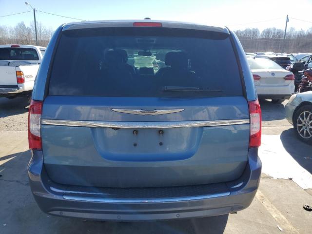 2A4RR8DG4BR798704 - 2011 CHRYSLER TOWN & COU TOURING L BLUE photo 6