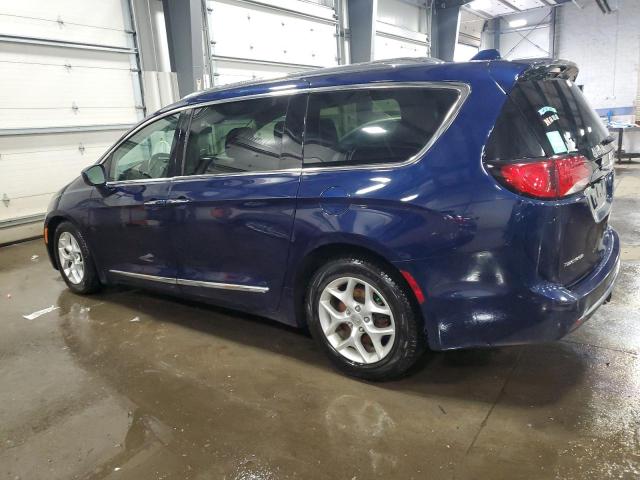 2C4RC1EG1HR514791 - 2017 CHRYSLER PACIFICA TOURING L PLUS BLUE photo 2