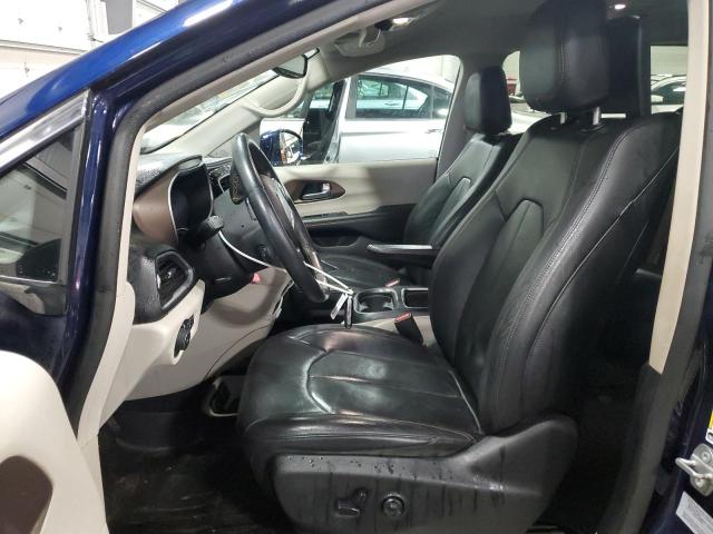 2C4RC1EG1HR514791 - 2017 CHRYSLER PACIFICA TOURING L PLUS BLUE photo 7