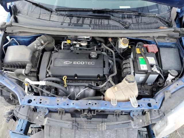 1G1JB5SG0H4166294 - 2017 CHEVROLET SONIC LS 蓝色 照片 11