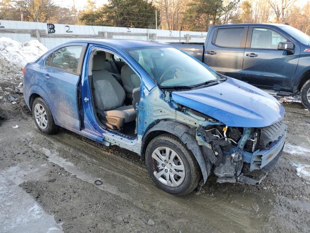1G1JB5SG0H4166294 - 2017 CHEVROLET SONIC LS 蓝色 照片 4