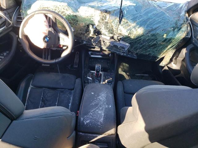 5YMUJ0C02LLU67361 - 2020 BMW X4 M COMPETITION SILVER photo 8