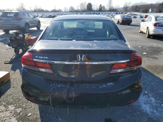 19XFB2F57EE264544 - 2014 HONDA CIVIC LX BLACK photo 6