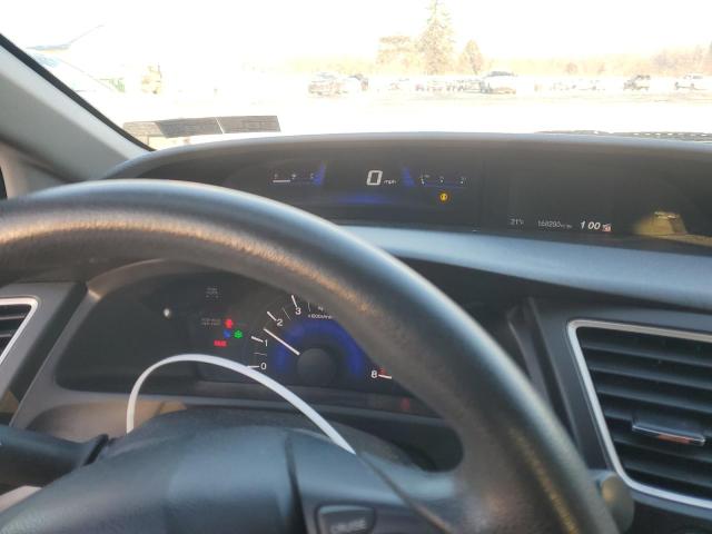 19XFB2F57EE264544 - 2014 HONDA CIVIC LX BLACK photo 9