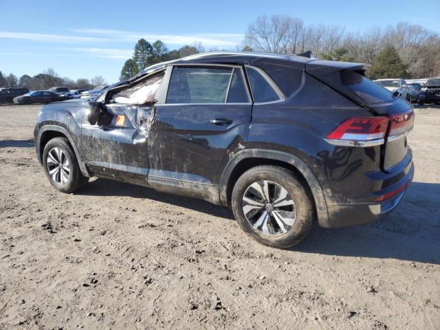 1V2DE2CA6RC206226 - 2024 VOLKSWAGEN ATLAS CROS SE BLACK photo 2