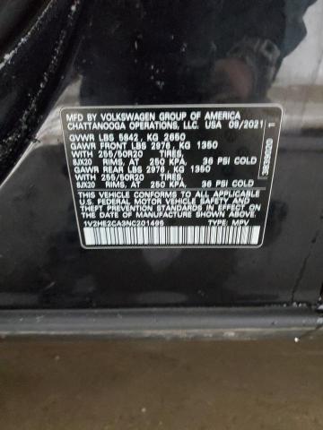 1V2HE2CA3NC201495 - 2022 VOLKSWAGEN ATLAS CROS SE BLUE photo 13