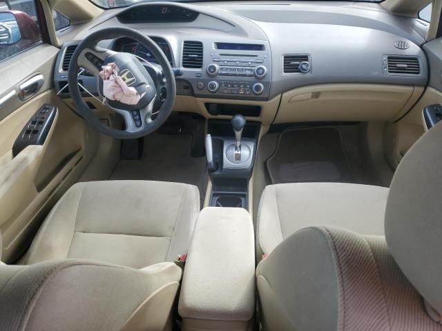 1HGFA16846L068188 - 2006 HONDA CIVIC EX MAROON photo 8