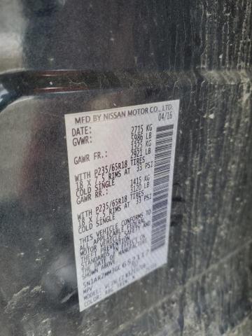 5N1AR2MM3GC652117 - 2016 NISSAN PATHFINDER S TEAL photo 13