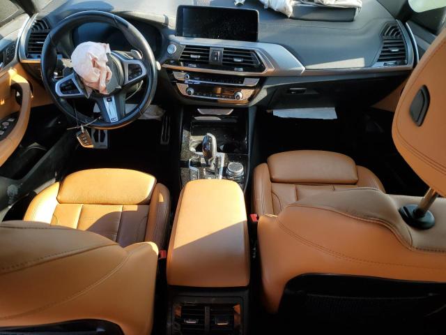 5UXTS1C04M9G91139 - 2021 BMW X3 XDRIVE30E BLACK photo 8