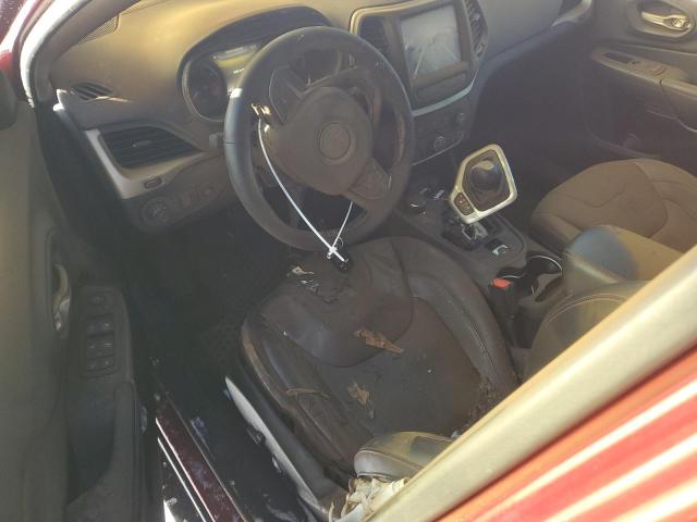 1C4PJMBS0EW291671 - 2014 JEEP CHEROKEE TRAILHAWK RED photo 8