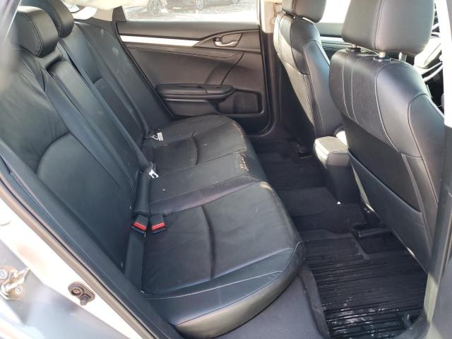 19XFC1F75GE011122 - 2016 HONDA CIVIC EXL ვერცხლისფერი ფოტო 10