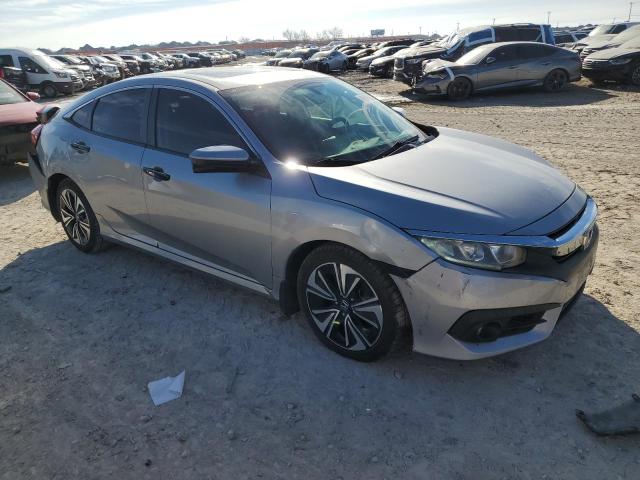 19XFC1F75GE011122 - 2016 HONDA CIVIC EXL ვერცხლისფერი ფოტო 4