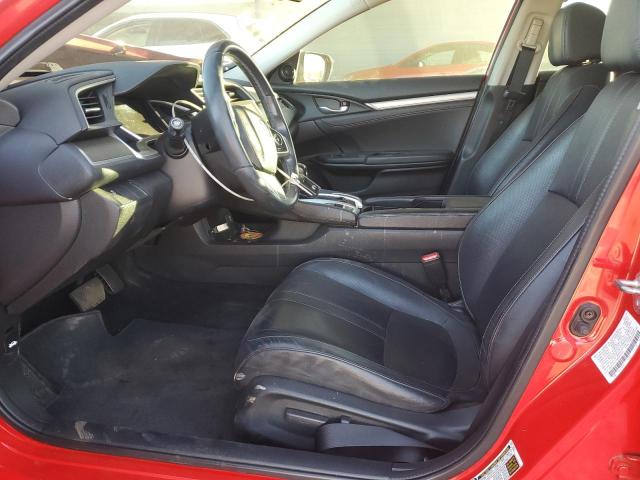 2HGFC1F72GH654131 - 2016 HONDA CIVIC EXL წითელი ფოტო 7