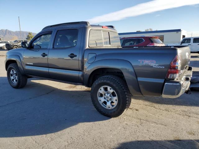 5TFJU4GN3BX006290 - 2011 TOYOTA TACOMA DOUBLE CAB PRERUNNER GRAY photo 2