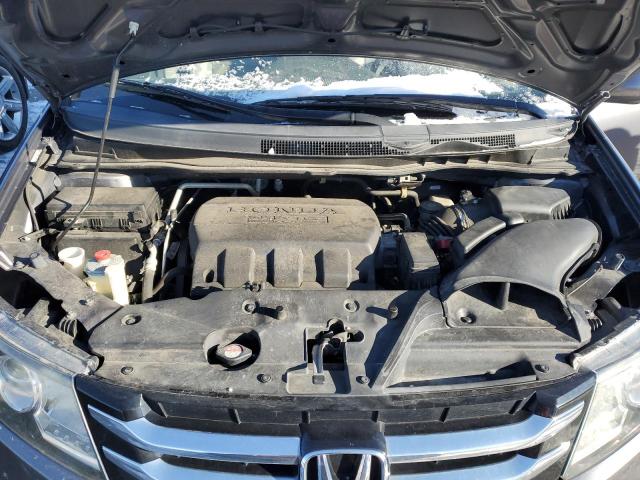 5FNRL5H66GB150551 - 2016 HONDA ODYSSEY EXL GRAY photo 12