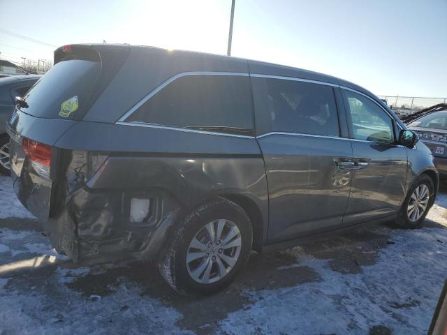 5FNRL5H66GB150551 - 2016 HONDA ODYSSEY EXL GRAY photo 3