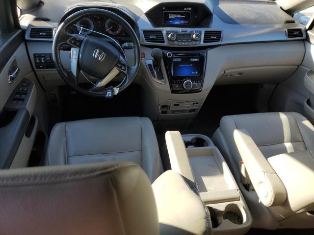 5FNRL5H66GB150551 - 2016 HONDA ODYSSEY EXL GRAY photo 8