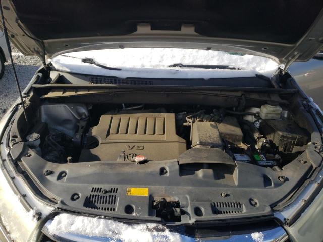 5TDKKRFH4FS114013 - 2015 TOYOTA HIGHLANDER XLE 米色 照片 12