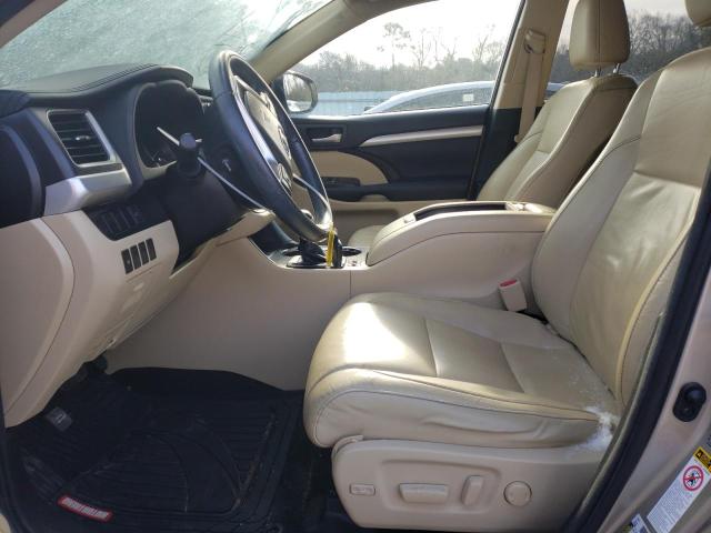 5TDKKRFH4FS114013 - 2015 TOYOTA HIGHLANDER XLE 米色 照片 7