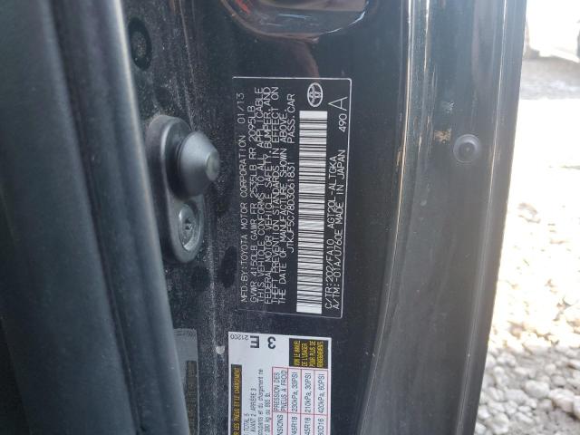 JTKJF5C78D3061831 - 2013 TOYOTA SCION TC 黑色 照片 12