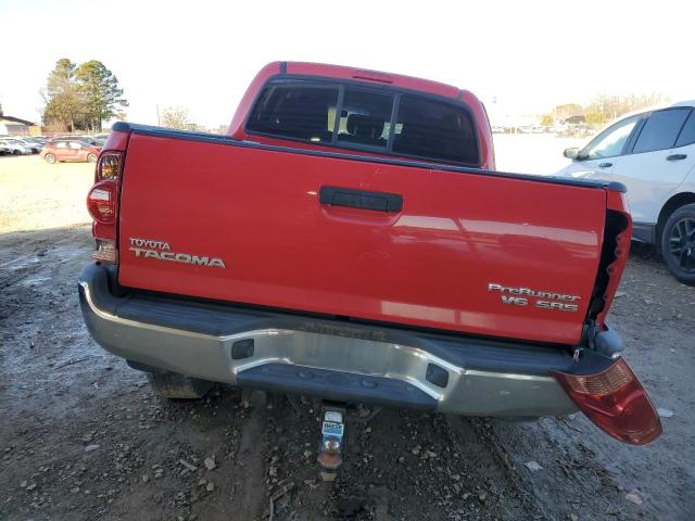 5TEJU62N68Z503418 - 2008 TOYOTA TACOMA DOUBLE CAB PRERUNNER RED photo 6