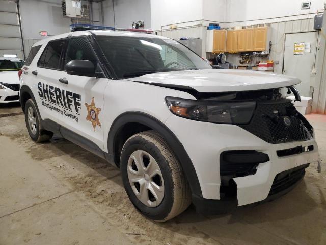 1FM5K8AB7RGA02908 - 2024 FORD EXPLORER POLICE INTERCEPTOR 白色 照片 4