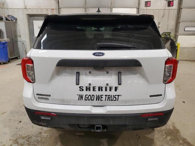 1FM5K8AB7RGA02908 - 2024 FORD EXPLORER POLICE INTERCEPTOR 白色 照片 6