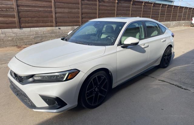 19XFL1H87PE012228 - 2023 HONDA CIVIC SPORT TOURING WHITE photo 2