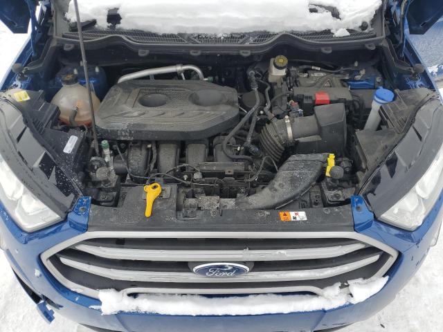 MAJ6S3GL3LC394723 - 2020 FORD ECOSPORT SE ლურჯი ფოტო 12